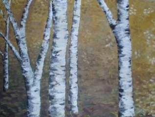 Birch on Gold