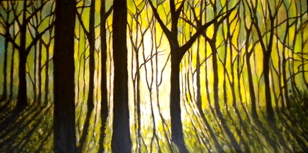 Stained Glass Forest
