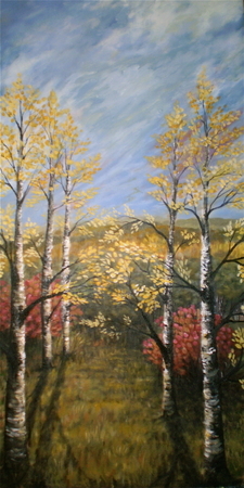 'The Birch Path'