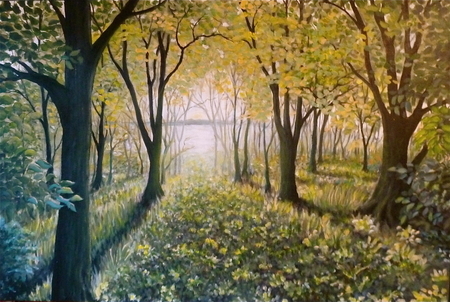2'x3' Deep in the Woods