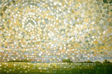 2'x3' Swirling Sky