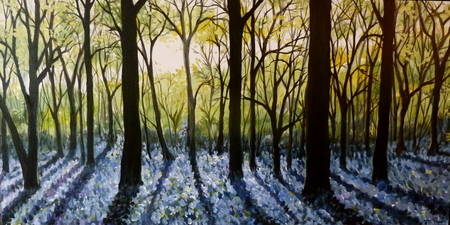 'Maria's Garden' 18"x30"