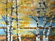'Our Beautiful Birch'     3'x4'