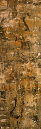 1'x3' Neutral Abstract
