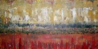 Red/Gold Abstract